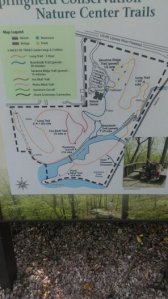 Springfield Conservation Nature Center Trail Map